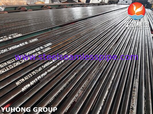 لوله‌های دیگ بخار و مبدل حرارتی فولادی آلیاژی بدون درز ASTM A213 T5