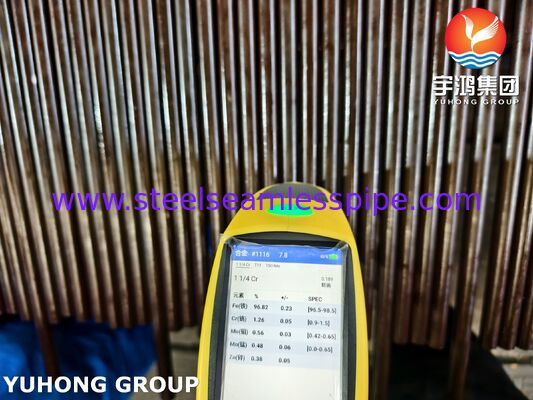 ASTM A213 T11 لوله بدون درز از فولاد آلیاژ پایین برای دیگ