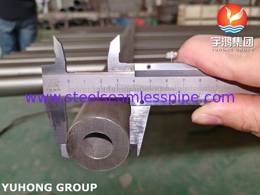 میلگرد توخالی فولاد ضد زنگ بدون درز ASTM A312 TP304 / UNS S30400 برای صنعت شیمیایی