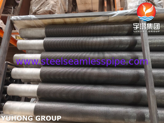 لوله های دارای باله های چروک دار ASTM A312 TP304H با عملکرد بالا برای تولید برق حرارتی