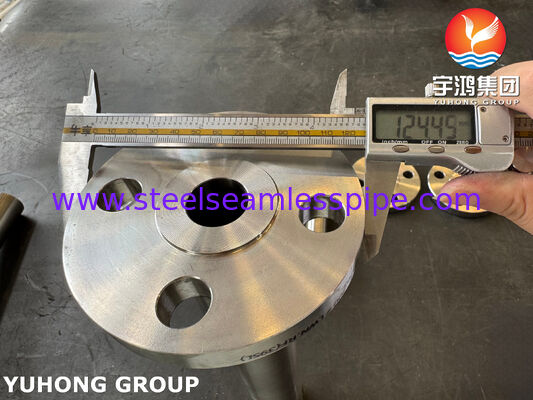 فلنج گردن جوشی بلند ASME SB462 UNS N10276 LWN Hastelloy C276 ASME B16.5