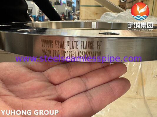 EN1092-1 F316L فولاد ضد زنگ فلش صفحه صفحه فلش PN2.5-PN100، DN10-DN600