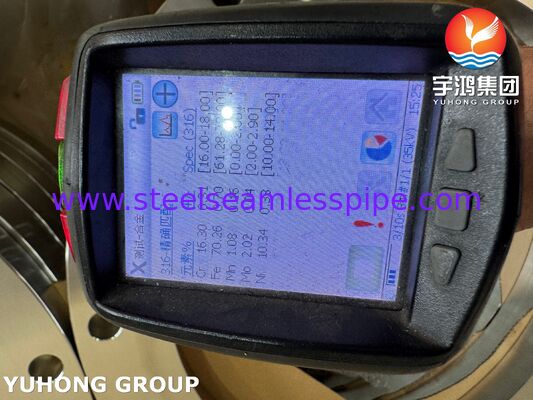 EN1092-1 F316L فولاد ضد زنگ فلش صفحه صفحه فلش PN2.5-PN100، DN10-DN600