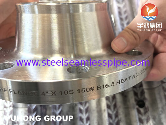 فلنج گردن جوشی فولاد ضد زنگ دابلکس A182 F51 S31803 / S32205 WNRF