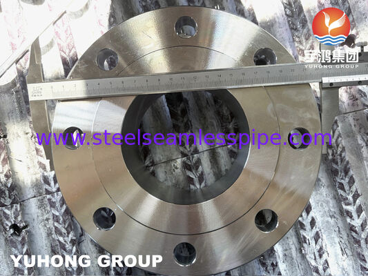 فلنج گردن جوشی فولاد ضد زنگ دابلکس A182 F51 S31803 / S32205 WNRF