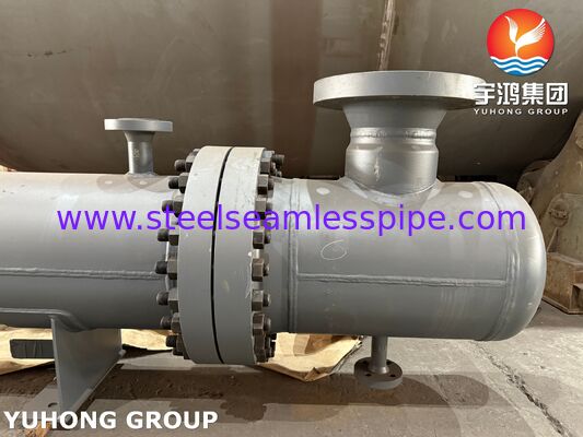 مجموعه لوله مبدل حرارتی TEMA BEM Shell and Tube ASME SA240 فولاد ضد زنگ 316