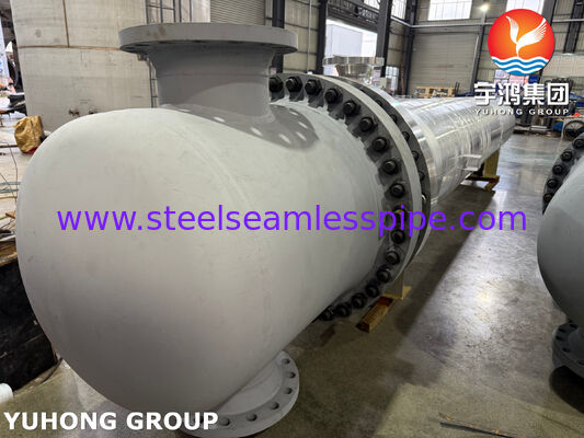 مجموعه لوله مبدل حرارتی TEMA BEM Shell and Tube ASME SA240 فولاد ضد زنگ 316
