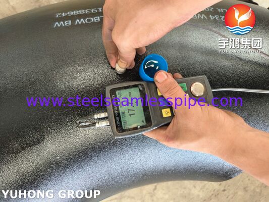 زانوی فولاد آلیاژی ASTM A234 WP9 CL.1 برای سیستم‌های دیگ بخار و لوله‌کشی دمای بالا
