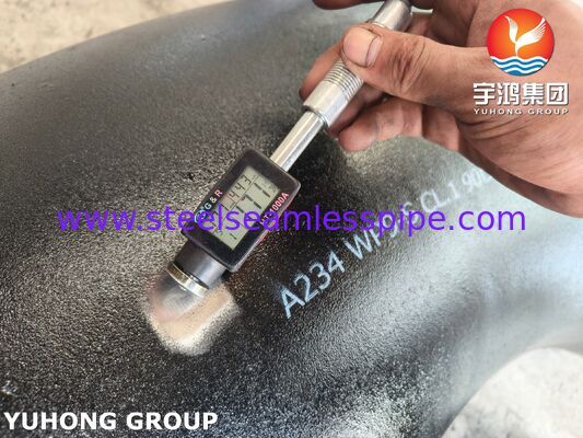 زانوی فولاد آلیاژی ASTM A234 WP9 CL.1 برای سیستم‌های دیگ بخار و لوله‌کشی دمای بالا