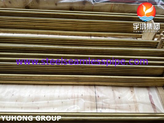 ASTM B111 C44300 Admiralty Brass Precision U Bend Tube برای کانسدرها و مبادلات گرما