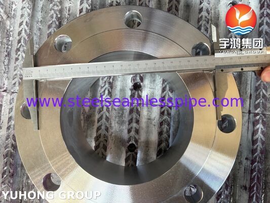 ASTM A182 F51 فلنج UNS S31803 فلنج دو طرفه فولاد جوش گردن فلنج WNRF جعل شده