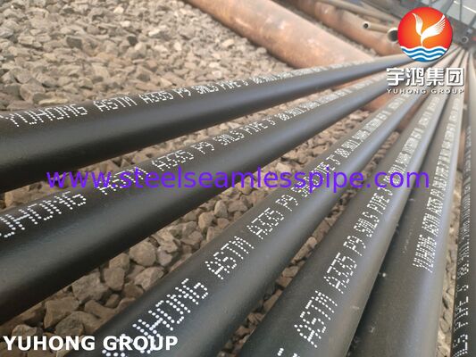 ASTM A335 / ASME SA335 P9 لوله بی سیم فلز آلیاژ برای صنعت پتروشیمی