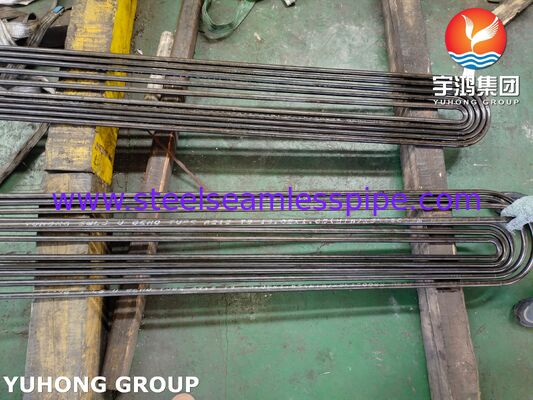 لوله U بدون درز ASME SA213 T9 برای سرویس مبدل حرارتی با دمای بالا