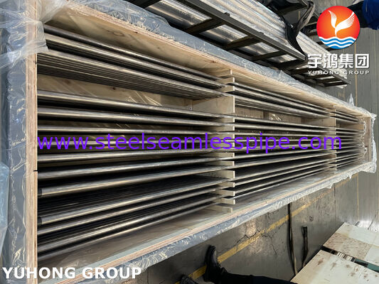 لوله مبادله گرما Monel 400 ASME SB163 UNS N04400 لیوان نیکل