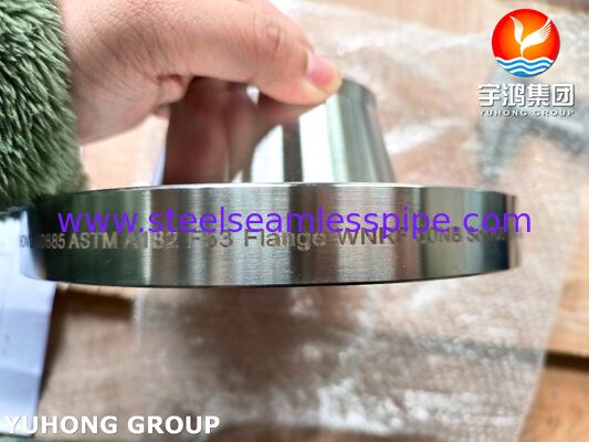 ASTM A182 F53 UNS S32750 SUPER DUPLEX STEEL FLANGE فورج B16.5