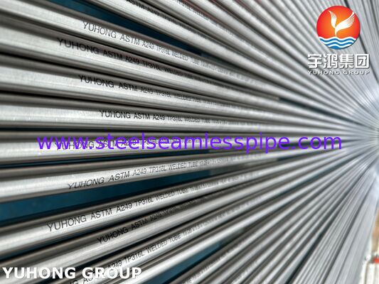 ASTM A249 TP316L Welded Tube for Heat Exchanger, Condenser and Process Equipment Applications