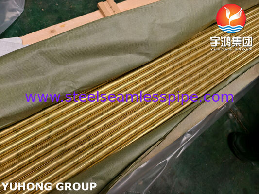 ASTM B111 C68700 Aluminum Brass Seamless Tube for Heat Exchanger and Condenser