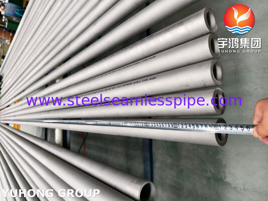 لوله بدون درز فولاد ضد زنگ ASTM A312 TP321H S32109 12X18H10T برای پالایشگاه