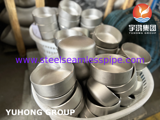 ASTM A403 WP316L فولاد ضد زنگ Butt Weld Cap ASME B16.9 برای لوله های صنعتی