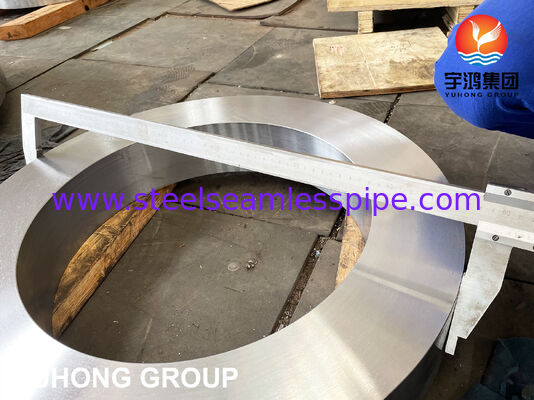 حلقه فاصله فولاد ضد زنگ ASTM A182 F304 سفارشی شده بر اساس نقشه برای مونتاژ تجهیزات صنعتی