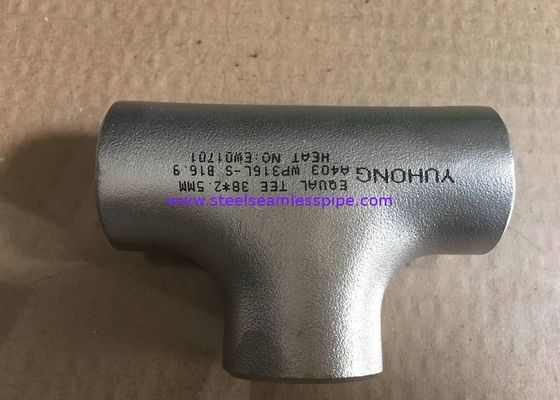 اتصالات جوش فلزی ASTM B366 UNS N08904 1/2 &quot;- 60&quot; SCH40 SCH80 SCH160 XXS B16.9