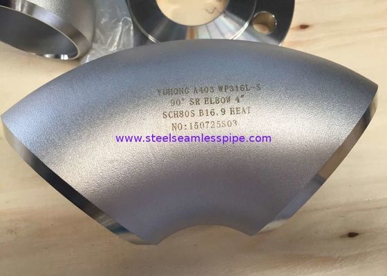 اتصالات جوش فلزی ASTM B366 UNS N08904 1/2 &quot;- 60&quot; SCH40 SCH80 SCH160 XXS B16.9