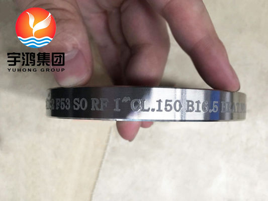 ASTM A182 F53 UNS S32750 SUPER DUPLEX STEEL FLANGE فورج B16.5