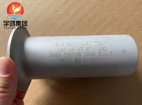 ASTM B622 Hastelloy B3 / UNS N10675 B16.9 اتصال لوله انتهایی خم مشترک دور
