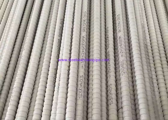 ASTM A213 S30403 لوله بالدار لوله ای برای مبادله گرما