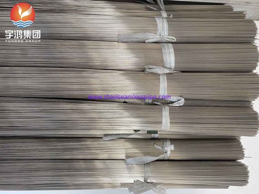 ASTM A269 TP304 TP304L TP316L لوله موی فلزی فولاد ضد زنگ برای دستگاه های پزشکی