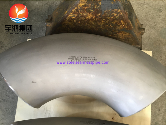 ASTM B366 مونل 400 / UNS N04400 آرنج 90 درجه نیکل آلیاژ فولاد Buttweld