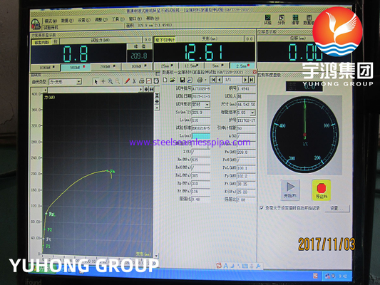 لوله های بدون درز فولادی ضد زنگ NACE MR-0175 / 0103 مقاومت در برابر خوردگی (SSC / HIC TEST)