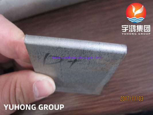 لوله های بدون درز فولادی ضد زنگ NACE MR-0175 / 0103 مقاومت در برابر خوردگی (SSC / HIC TEST)