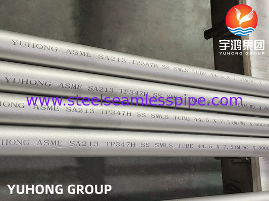 ASTM A213 TP347H / EN 1.4961 لوله بدون درز از فولاد ضد زنگ لوله مبادله گرما