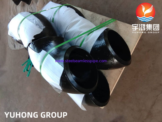 ASTM A234 WPB کوله فولاد کربن ، شعاع طولانی (LR) ، لوله بدون درز B169