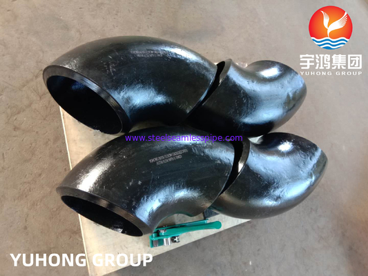 ASTM A234 WPB کوله فولاد کربن ، شعاع طولانی (LR) ، لوله بدون درز B169
