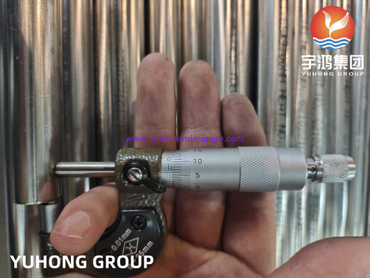 ASTM A249 TP304/304L لوله های جوشیده از فولاد ضد زنگ