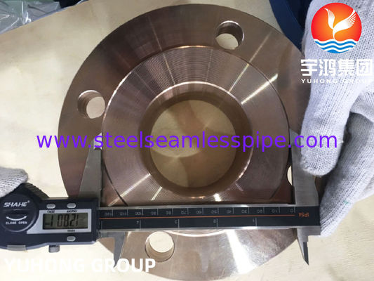 فلنج گردن جوش نیکل مسی B151 C70600 / DIN 2.0872 نوع RF