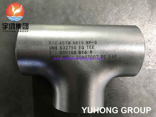 اتصالات جوش لب به لب SUPER DUPLEX EQUAL TEE A815 UNS S32750/2507