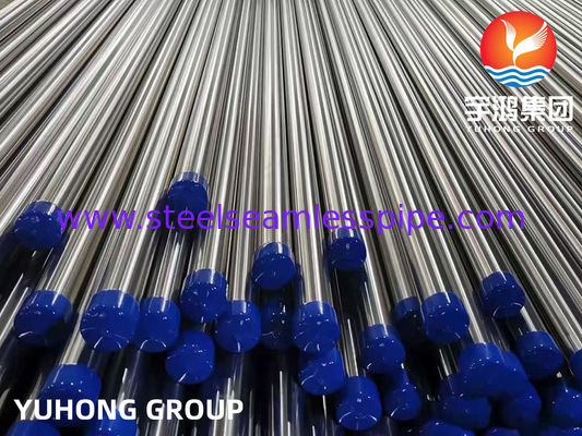 لوله روشن بدون درز ASTM A213 ASME SA269 رولینگ سرد