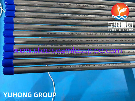 لوله روشن بدون درز ASTM A213 ASME SA269 رولینگ سرد
