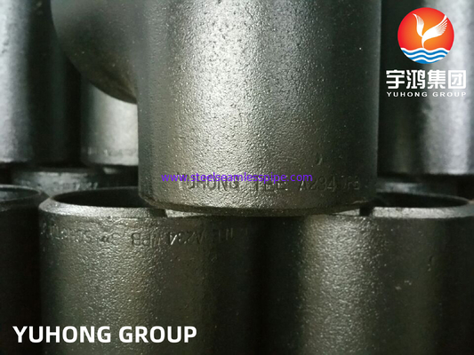 ASTM A234 WPB Equal Tee Carbon Steel Buttweld Pipe Fitting با استفاده از لوله های بُت ولد