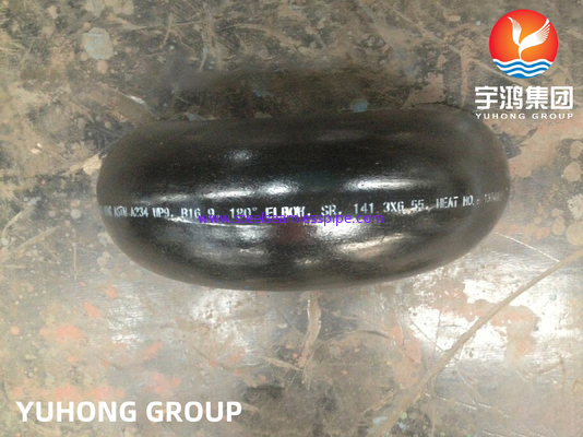 ASTM A234 WP9 180 درجه بازگشت آرنج آلیاژ فولادی