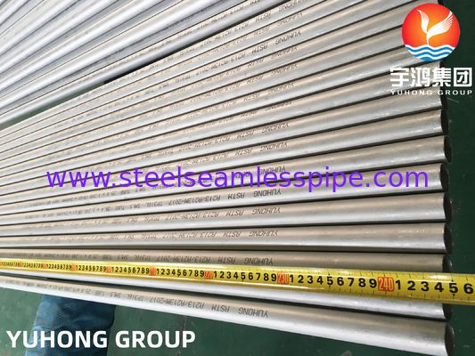 لوله مبدل حرارتی بدون درز ASTM A213 TP316L S31603 SUS316L از فولاد ضد زنگ