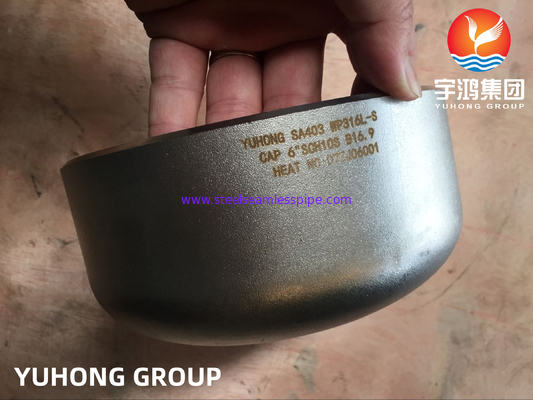 ASTM A403 WP316L 1.4404 فولادی فولادی فولادی
