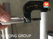 ASME SA213 TP304 فولاد ضد زنگ لوله بدون درز روشن آنیل شده برای مبدل حرارتی و بویلر