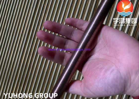 لوله های کم پره اکسترود شده ASME SB111 C70600 | لوله های مبدل حرارتی CuNi 90/10