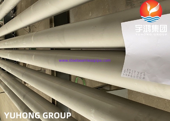 ASTM A312 UNS S31254 254SMO لوله های دریایی فولاد ضد زنگ دوگانه