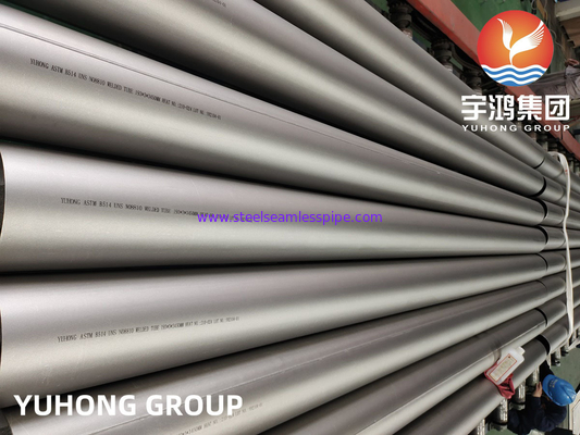 ASTM B514 انکلوای 800 / انکلوای 800H UNS N08800 / UNS N08810 لوله های جوش