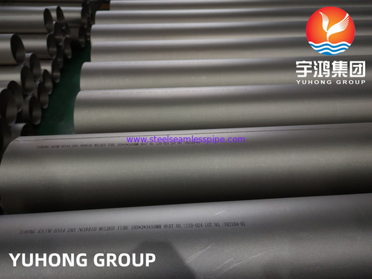 ASTM B514 انکلوئ 800 / 800H لوله های جوش خورده